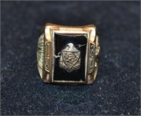 10kt gold 1934 St. Michaels HS ring, 13g