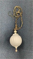 White Hanging Lamp