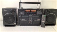 Sony CFD 775 Boombox w/Remote