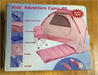 5 Pc Pink Kid’s Adventure Camp Kit