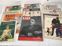 Lot of Antique & Vintage Magazines