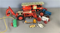 Ford, Fordson, Siku Toy Cars and a Playmobile