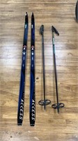 Set of Alpina xcountry skis with Swix Poles