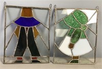 Stained Glass Girl and Boy