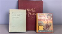 World, US and Postage Stamp Books
