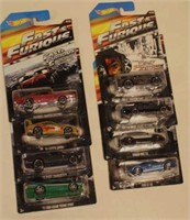 HOT WHEELS FAST AND FURIOUS SET OF 8