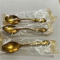 (3) Vintage Sterling JOAN OF ARC Spoons