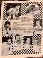 1960s NASCAR AUTOGRAPHS: PETTY, PEARSON, MORE