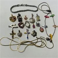 Various Pendants and Necklaces - Some Sterling