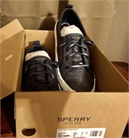 New Sperry Crest Vibe Sparklenavy Shoes- Sz10