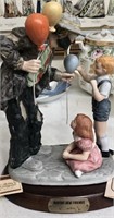 1984 Emmett Kelly Jr "Making New Friends" Figurine