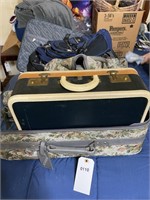 vintage suitcase and bags