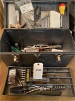 tool box with assorted tools included