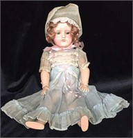 20” Giebeler Falk Antique Composition Doll -