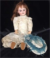 20” A. Lanternier Et Cie French Antique Doll -