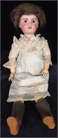 18” Jules Verlingue #8 French Antique Doll -
