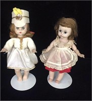 (2) Madame Alexander Dolls -