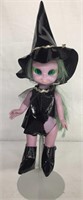 Amsco Girls World Emerald Enchanting Witch Doll -
