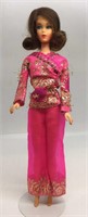 1969 Barbie Doll Twist N Turn Flip Hair Brown -