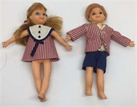 1965 Tutti and Todd Dolls - -