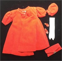 1962 Barbie Outfit #939 Red Flare (complete) -