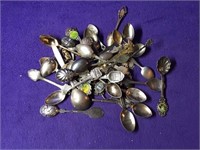 Spoons Collector global  silver plate-puter 19