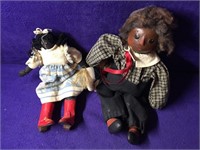 Antique Vintage Hand made dolls see photos 21