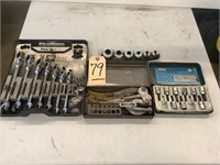 Ratchets, wrenches and misc. tools,