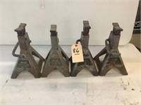 Set of 4  Sears 3 ton jack stands