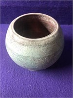 Hand Thrown Stonewear Pottery Signed  Mint