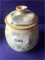 Hand Thrown Stonewear Pottery with Lid