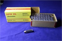 Super Vel Ammunition .38 Special