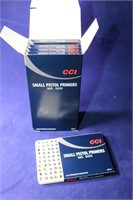 CCI Small Pistol Primers No 500  1000 Total