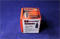 22 Caliper Bullets-100 Count Hornady