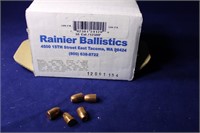 Ranier Ballistics 38 Caliber 125HP 500 Pack
