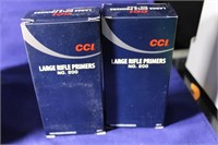 CCI Large Rifle Primers-2 boxes 2000 Primers!