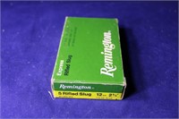 1 Box Remington 5 Rifled Slug 12 GA