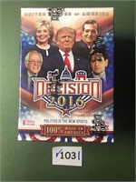 Decision 2016 Card Pack Sealed Presidential 1031