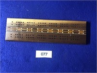 cribbage board with pegs see photo