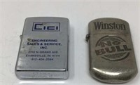 Zippo Lighter & Advertising Lighter Winston