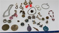 Clip and Screw on earrings, bracelets, necklace