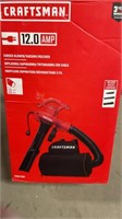 Craftsman 12.0AMP corded blower/vacuum/mulcher