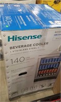 Hisense Beverage cooler stainless steel 140 can