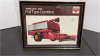 Versatile Trans-Axial 2000 Combine Framed Photo