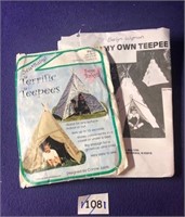 Make your own Teepee derections&canvas 1081