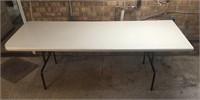 Countertop Style Folding 7' Table
