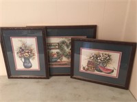 Lot of 3 Bless Our Home Artwork