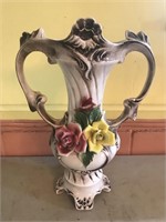 Italy Capodimonte Tall Vase