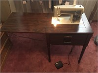 Sears Kenmore Sewing Machine & Cabinet