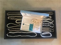 Vintage Misc. Pearls Jewelry Lot
